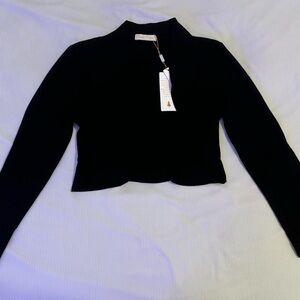 cropped dress jacket